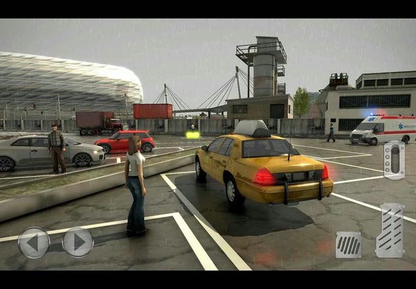 开放世界出租车模拟器游戏
