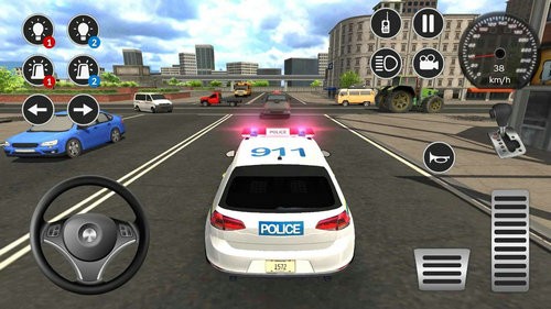警车游戏模拟2021游戏