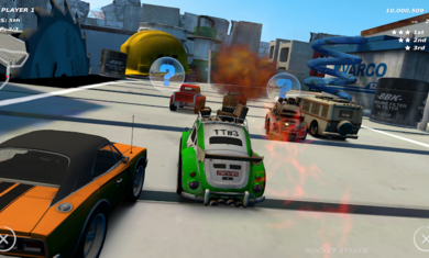 桌面赛车世界巡回赛游戏