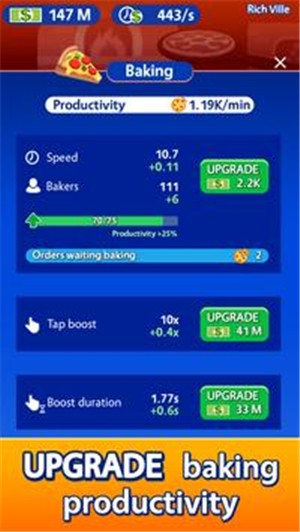 闲置披萨无限金币版下载