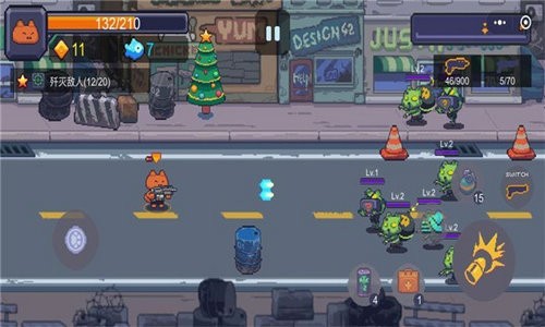 猫咪大战僵尸破解版