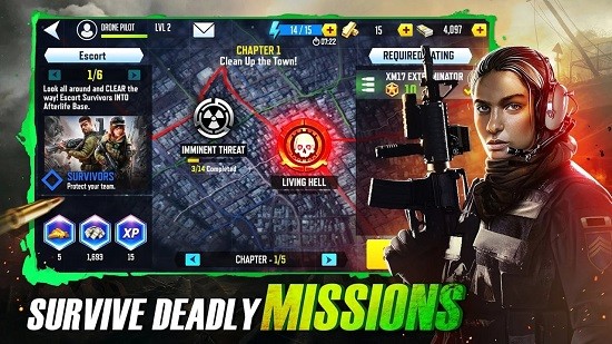 无人机4僵尸袭击破解版下载