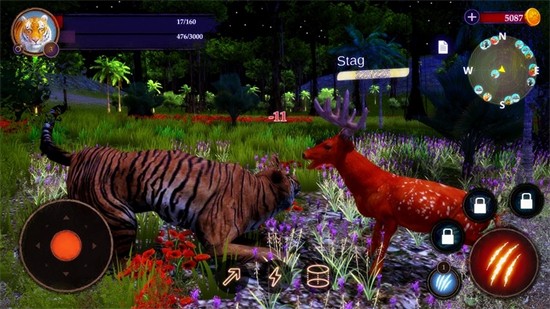老虎狩猎模拟3D