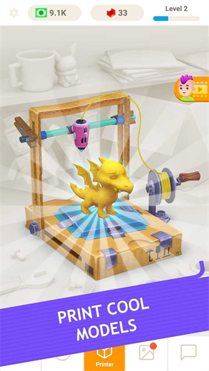 我的3D打印机游戏破解版无限钞票