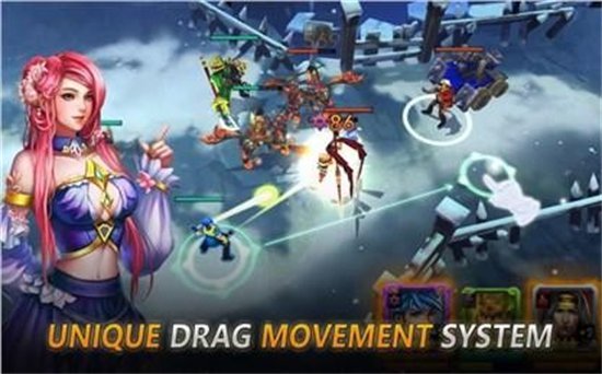 英雄大战游戏无限金币无限钻石无限道具版