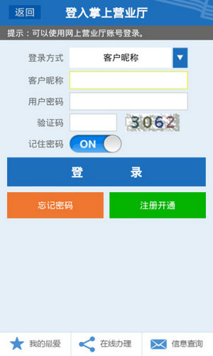 中国南方电网app网上营业厅