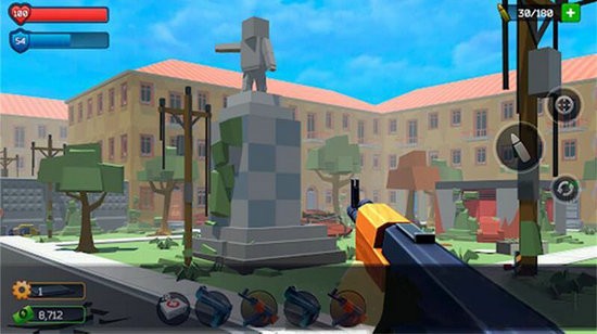 我的像素世界战场