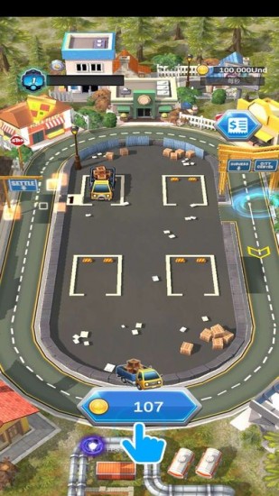 巨型卡车闲置大亨