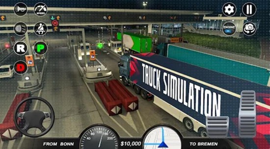 3d真实卡车模拟