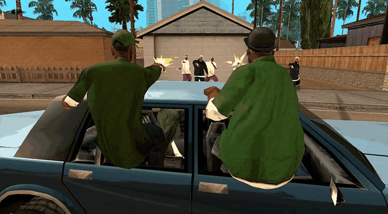 侠盗猎车手圣安地列斯汉化破解版